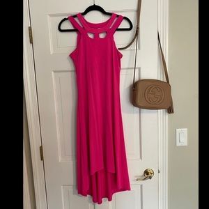 Pink High Low Dress